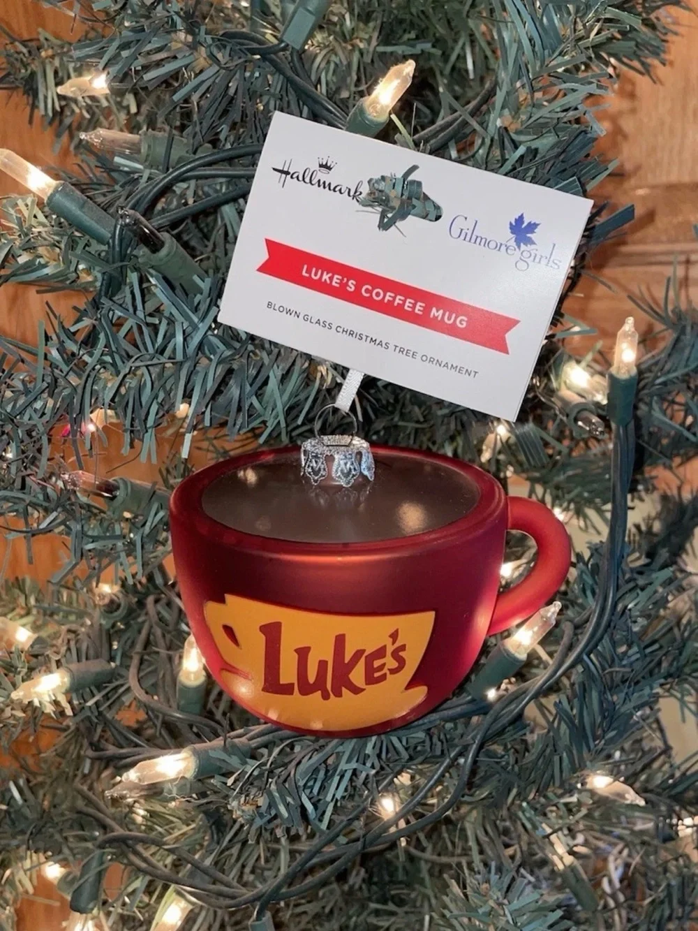 Hallmark Lukes Diner Gilmore Girls Coffee mug ornament